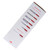 Bubba Blade Kitchen Knife Set-Red G-10 Handle-7 Piece Set-Parawood Block
