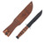 KA-BAR USMC Short Fighting Knife Fixed Blade 5.25in Black PS Clip Point KA1252