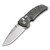 Hogue EX-01 Manual Folding Knife Green G10 3.5in Stonewash Drop Point Blade