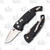 Hogue A01-Microswitch 1.95 Automatic Drop Point Tumbled Black