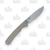 Kershaw Federalist Folding Knife 3.25in Clip Point Stonewash Green
