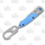 Brighten Blades Linerlock Keychain Blue (Oyster Cult) Handle