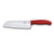 Victorinox 7" Santoku Knife Red