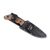 KA-BAR Jarosz Turok Fixed Blade Brown 6.25in Plain Black Clip Point