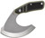 Gerber Downwind Black & Green Ulu Knife