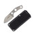 GiantMouse GMF1-FS Fixed Knife Satin 2.6in Plain Satin Drop Point