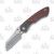 Olamic Whippersnapper BL Folding Knife 056-W Lava Flow Fat Carbon