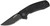 SOG Tac XR Folding Knife 3.39in Black Partially Serrated Clip Point