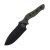 Sniper Bladeworks Mamu Fixed Blade Knife PVD/Green G-10