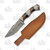 Damascus Texas Rattler Fixed Blade Knife