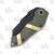 Sniper Bladeworks DMF Folding Knife Black S35VN/OD Green G-10 DMFODGBLK