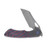 Olamic Whippersnapper BL Folding Knife Damasteel Red and Blue G-Carta Wharncliffe WSBL021/80-W