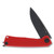 ANV Knives Z200 Folding Knife Red G-10