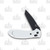 Benchmade 553BK2206 Griptilian Folding Knife S90V White SMKW Exclusive