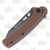 Remington EDC Linerlock Stonewash Tan G-10