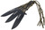 Cold Steel Paracord Throwing Knives 3 Piece with Sheath