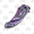 Rite Edge Purple Dragon Scale 3.25 Inch Plain Black/Purple Upswept 5