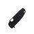 Honey Badger Large Folding Knife 3.63in Plain Black DLC Tanto HB4032