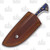 Blue Fang Caper Damascus Fixed Blade Knife