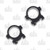 Leupold Open Range Cross-Slot Rings 30mm Low Matte