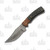 SZCO Supplies Snake Belly Hunter Fixed Blade Knife 4.5in Damascus Blade 