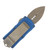 Microtech Exocet OTF Automatic Knife Blue 1.94in DE Bronze Blade