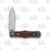 Jack Wolf Knives Vampire Jack Folding Knife Lava Flow Fat Carbon 4