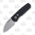 Pro-Tech Auto Runt 5 Stonewash Magnacut Wharncliffe Black AUPTR5305