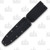 Spartan Blades Harsey Dagger Fixed Blade Combat Knife Blackout Magnacut/Canvas Micarta with Kydex Sheath SB49BKBKKYBK