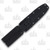 Spartan Blades Harsey Dagger Fixed Blade Combat Knife Blackout Magnacut/Canvas Micarta with Kydex Sheath SB49BKBKKYBK