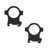 Leupold Open Range Cross-Slot Scope Rings 1 Inch High - Matte