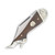 Rough Ryder Tater Skin Brown Burlap Lady Leg Folding Knife RR2335