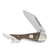 Rough Ryder Tater Skin Brown Burlap Lady Leg Folding Knife RR2335