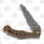 Olamic Soloist Agent Ti Kinetic Earth Holes 4.12in Stonewash Blade