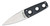 Cold Steel Secret Edge 3.5in Satin Spear Point Fixed Blade
