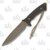 Spartan Blades Harsey FDE Fixed Blade Dagger (Black Nylon Sheath)