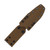 Spartan Blades Ares Fighter Fixed Blade Knife 5.38in FDE Drop Point SB1DEBKKYTN