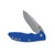 Hinderer Eklipse 3.5 Framelock Folding Knife Stonewash Spear Point S45VN Blue G-10/Bronze Titanium KXM35SPEBL