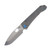 Medford 187 DP Tumbled D2 Second Amendment Handles (Blue Hardware)