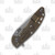 Hinderer Eklipse 3.5 Folding Knife Stonewash Spear Point (Red G-10  Bronze Titanium)