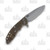 Hinderer Eklipse 3.5 Folding Knife Stonewash Spear Point (Red G-10  Bronze Titanium)