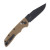 Hogue Deka Manual Folding Knife (Black Magnacut | Tan)