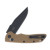 Hogue Deka Manual Folding Knife (Black Magnacut | Tan)