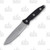 Microtech SOCOM Alpha Fixed Blade Knife (T/E Stonewash P/S | Black G-10)