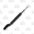 CRKT Razel Compact Fixed Blade Knife Black G10 2.32in Two-Tone Blade