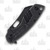 CRKT Pilar Framelock 2.67 Inch Plain Black Stonewash Sheepsfoot Closed