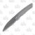 CH Knife 3550 Folding Knife Titanium 3.46in Bead Blasted Blade