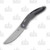 CH Knife Astro Folding Knife Gray Titanium 3.75In Bead Blasted Blade