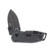 CRKT Squid Compact 1.75 Inch Plain Black Stonewash Drop Point