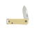 Bear & Son 109 Folding Knife Yellow 1.5 Inch Plain Satin Drop Point BR109YW